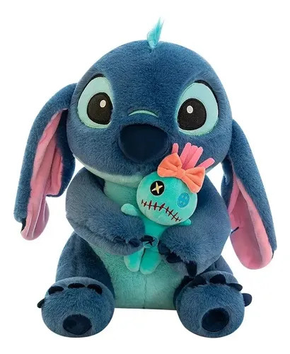 Stitch Plush Doll with Mini Figure - 35 cm | AL1673