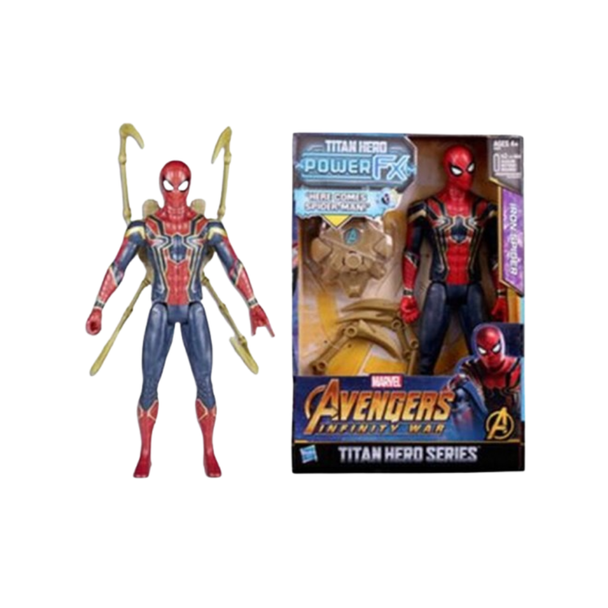 Avengers: Infinity War Titan Hero Series Spider-Man Action Figure with Power FX | 6675-1A