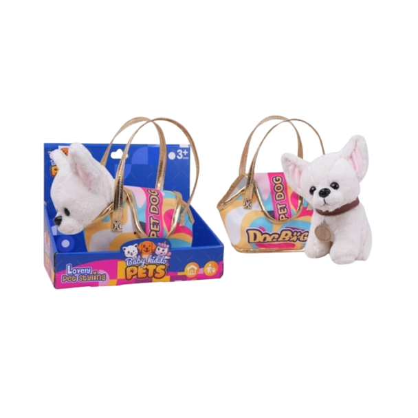 Plush Pet Dog with Handbag Playset | 7622-116