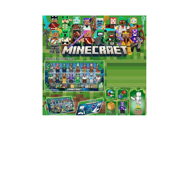 Minecraft Magnetic Mini Figure Set – 6+ | 4029