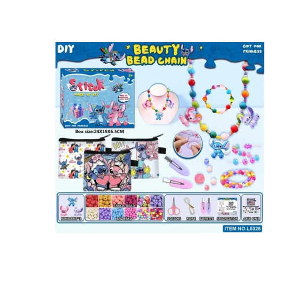 DIY Beauty Bead Chain Jewelry Set – Cartoon Theme | L5328