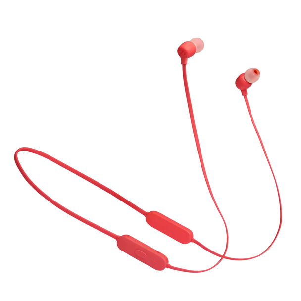 JBL Tune 125BT Red Bluetooth Wireless In-Ear Headphones | T125BT-COR