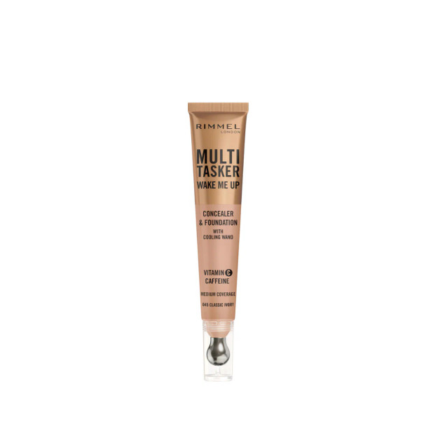 Rimmel Wake Me Up Multi-Tasker Foundation & Concealer - 045 Classic Ivory | 283548