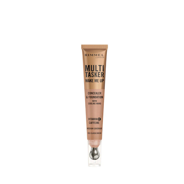 Rimmel Wake Me Up Multi-Tasker Foundation & Concealer - 055 Classic Beige | 283550