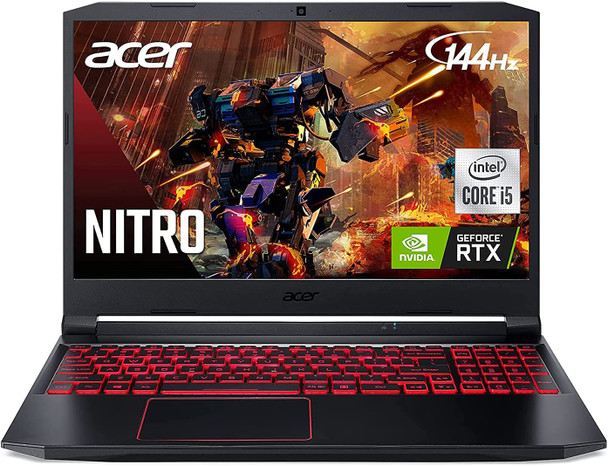 Acer Nitro 5 Intel Core i5-10300H 8GB DDR4 256GB NVMe SSD NVIDIA GeForce RTX 3050 GPU 15.6" FHD 144Hz IPS Display | AN515-55-53E5