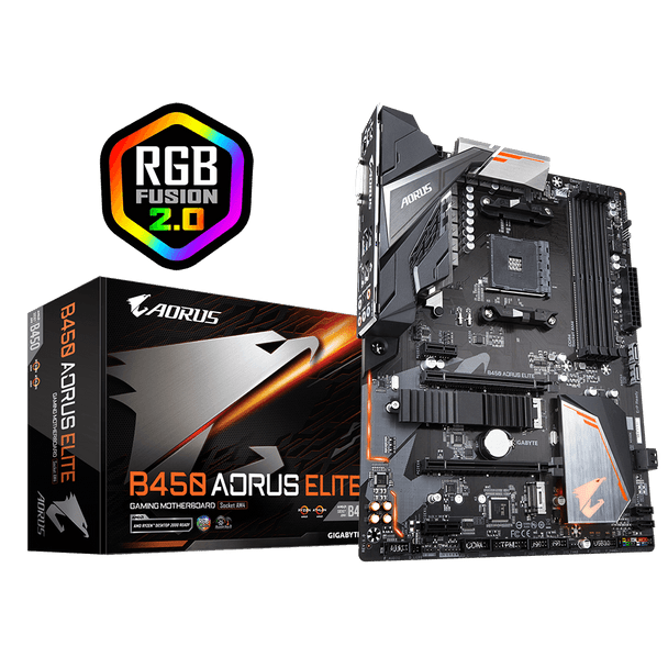 Gigabyte B450 AORUS ELITE (rev. 1.x) Motherboard | B450 AORUS ELITE