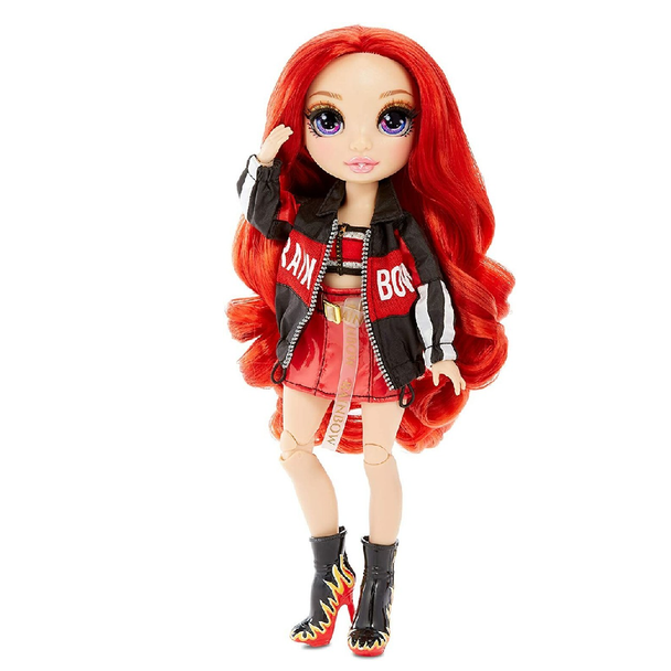 Rainbow Fashion Doll – Red Jacket Street Style | TK1441