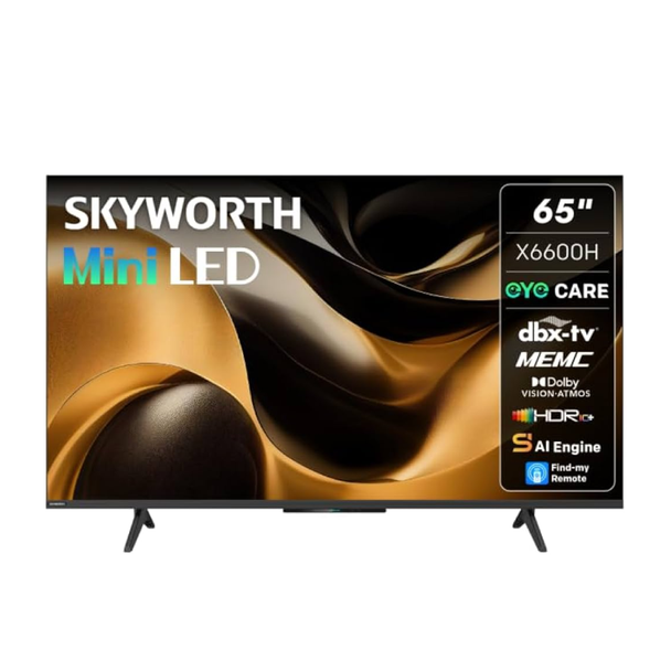 Skyworth 65" 4K 120Hz Google TV | 65X6600H