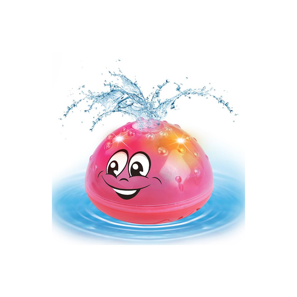 Water Spray Bath Toy – Smiling Fountain (Pink) | 6137F