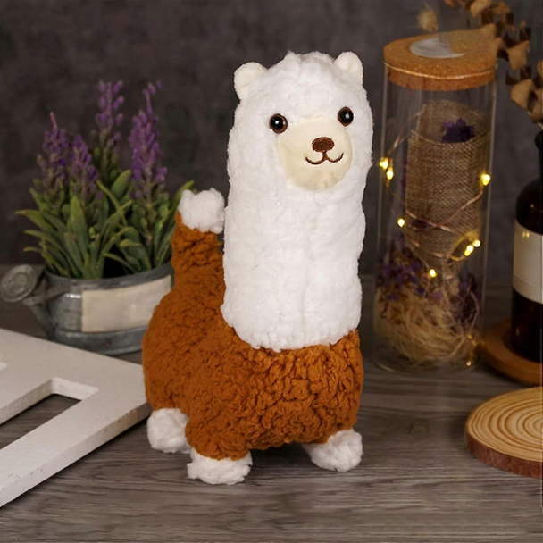 Baby Kiddo Pets Musical Plush Toy – Walking Llama (Brown) | 7622-20