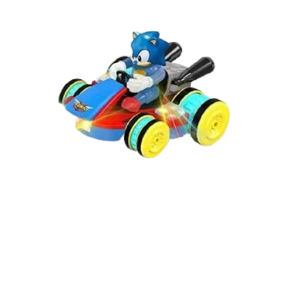 Sonic Racing RC Car with Lights – Team Sonic Remote Control Kart (Blue) | 19-10B