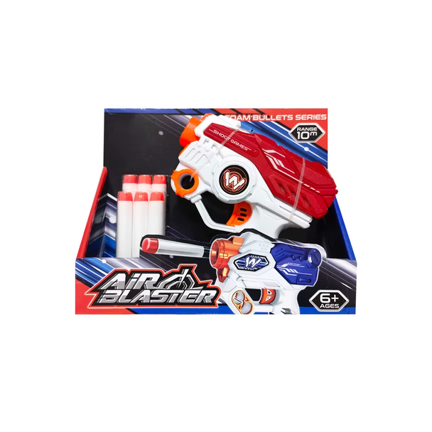 Air Blaster Foam Bullets Gun – Red & White | 228D