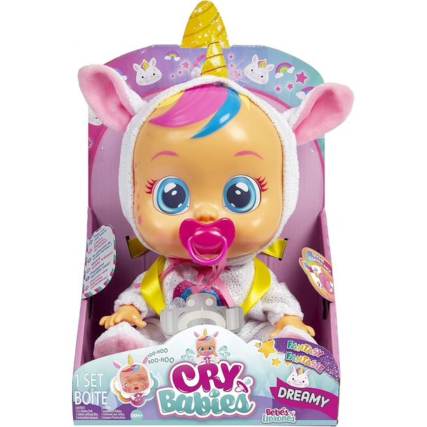 Baby Lovely Doll with Pacifier – Unicorn Outfit | D5228-A
