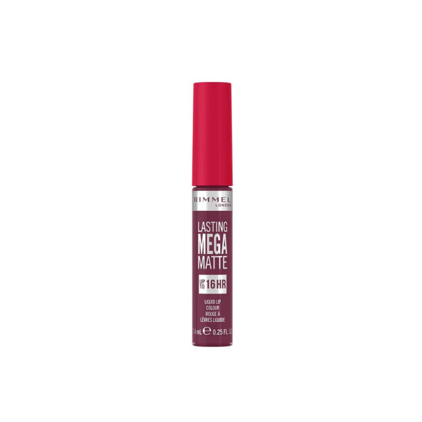 Rimmel Last Mega Matte Liquid Lipstick - 940 Rock Me Purple | 273826
