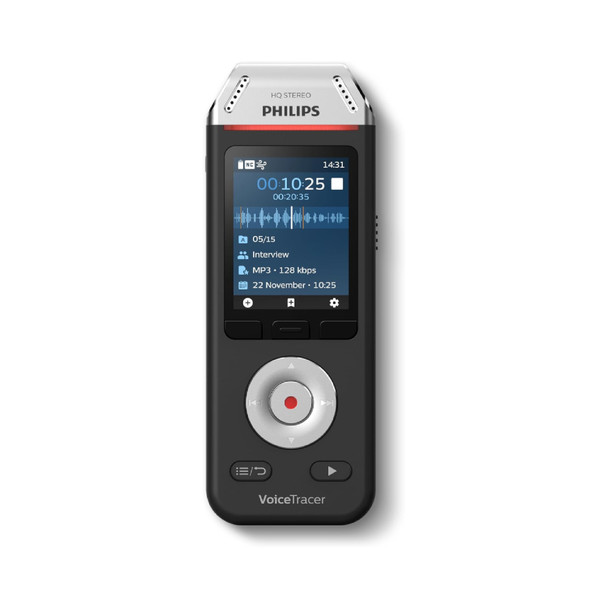 Philips VoiceTracer Stereo Audio Recorder | DVT2110