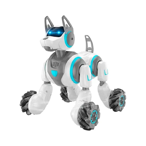 Stunt Dog RC Robot – Gesture Control Smart Stunt Dog Toy, Grey | 666-800A