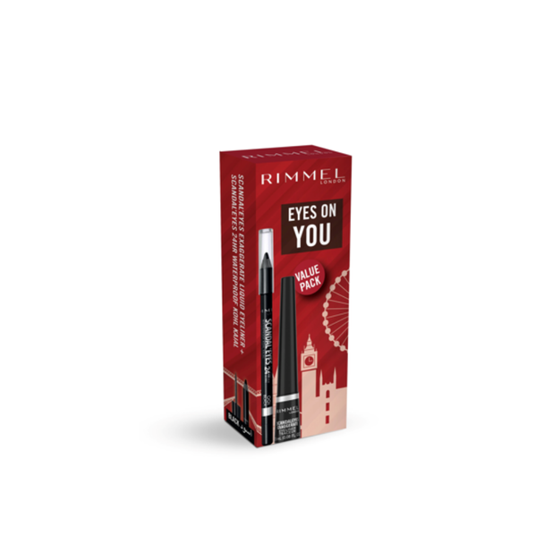 Rimmel Exaggerate Liquid Eyeliner + ScandalEyes Waterproof Kohl Free Kit | 285741