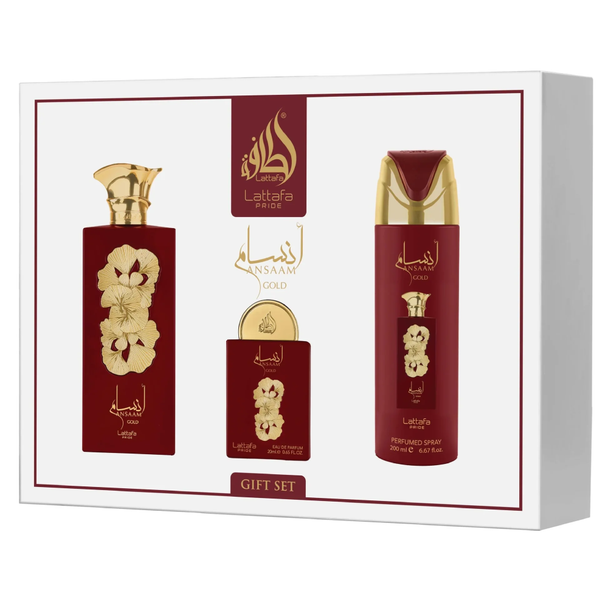 Giftset Ansaam Gold - 3pcs