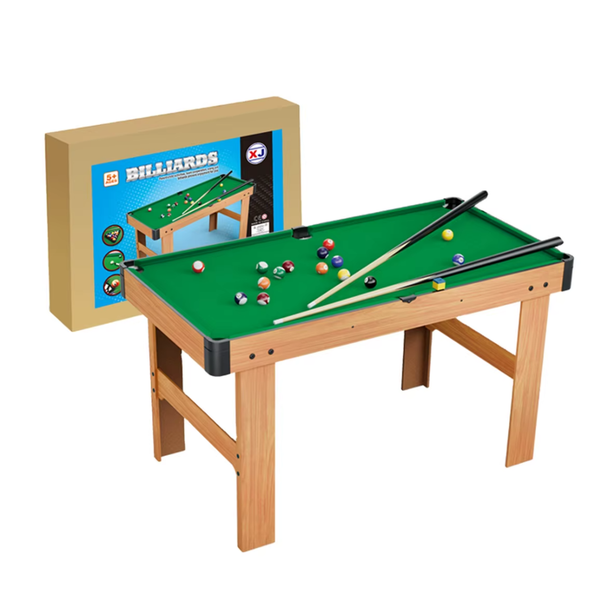 Full Size Kids Billiards Pool Table with Legs and Accessories | XJ8818-2