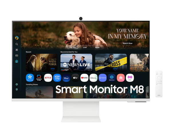 Samsung 32" Smart Monitor M8 M80F 4K Samsung Vision AI | LS32FM801UMXUE