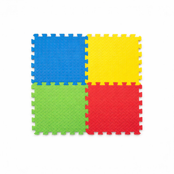 Kids Interlocking EVA Foam Puzzle Play Mat – Colorful Floor Tiles | 13-2