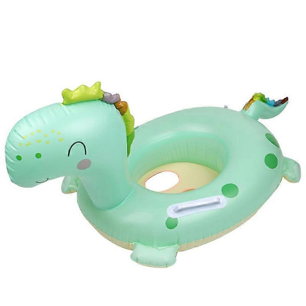 Inflatable Kids Swim Ring Dinosaur Design - Green | 583-59