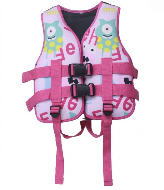 ZIBIN Life Jacket Safety Vest - Pink, Size S | 585-18