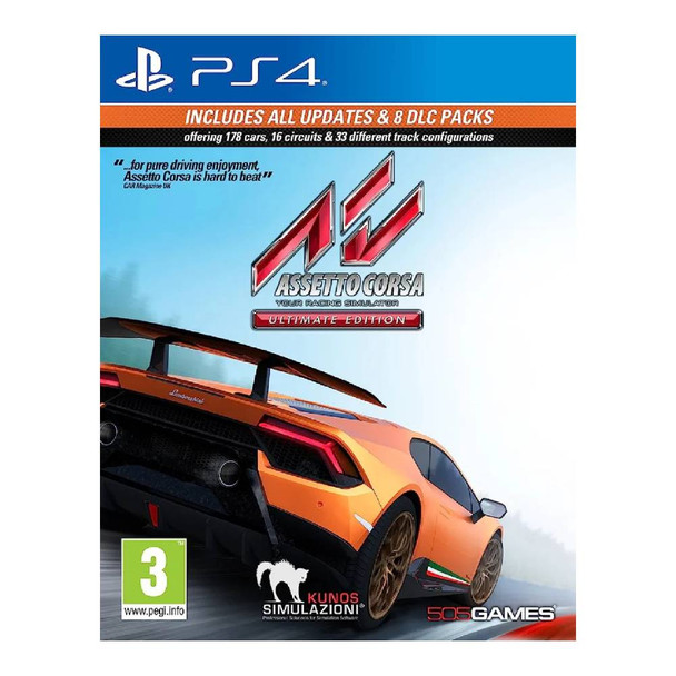 PS4 Assetto Corsa - Ultimate Edition - PlayStation 4