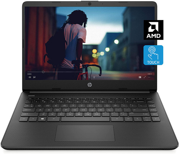 HP Athlon Gold 14-FQ0090  3150U 4GB 128GB Win10 14" Black Laptop | 3W240UA#ABA