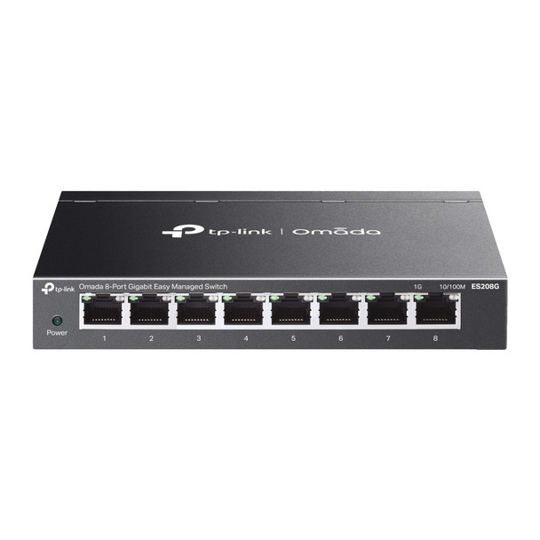 TP-Link Omada 8-Port Gigabit Easy Managed Switch | ES208G