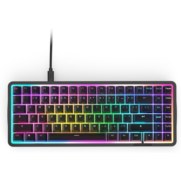 NZXT Function Elite MiniTKL Magnetic RGB Gaming Keyboard - Black | KB-101NB-US