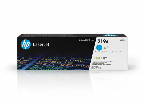 HP 219A Cyan Original LaserJet Toner Cartridge | W2191A