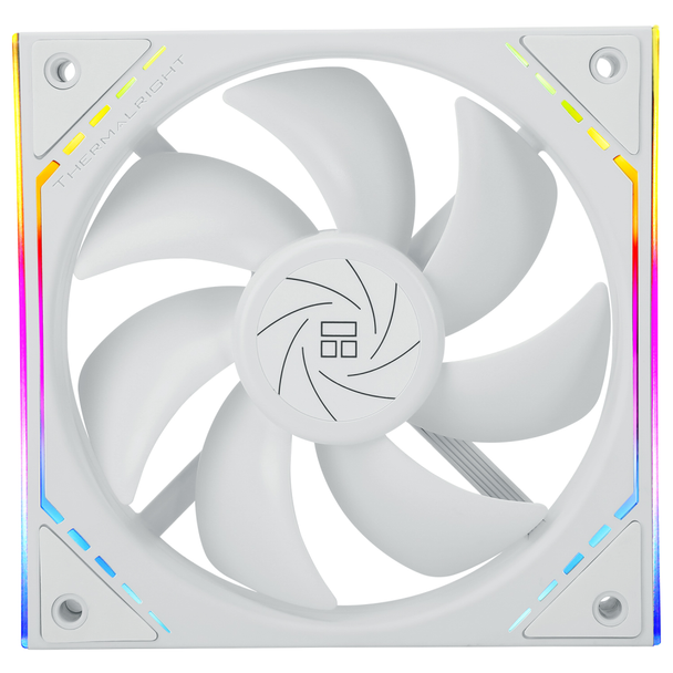 Thermalright ARGB 120mm ARGB Case Fan infinity Mirror Design White (3-Pack) | TL-M12W-S X3