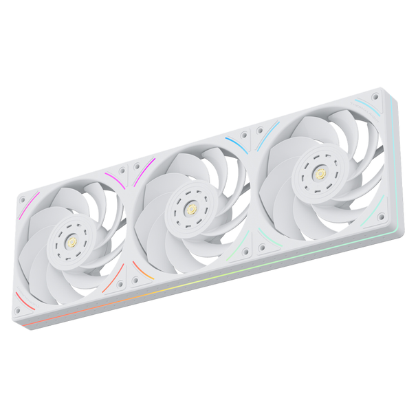 Thermalright 360mm Single-Frame PC Cooling Reverse Case Fans - White | TL-UB36RW