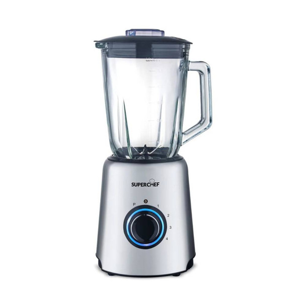 Super Chef Table Blender 1000W 1.5L Glass Jar | TB-8213