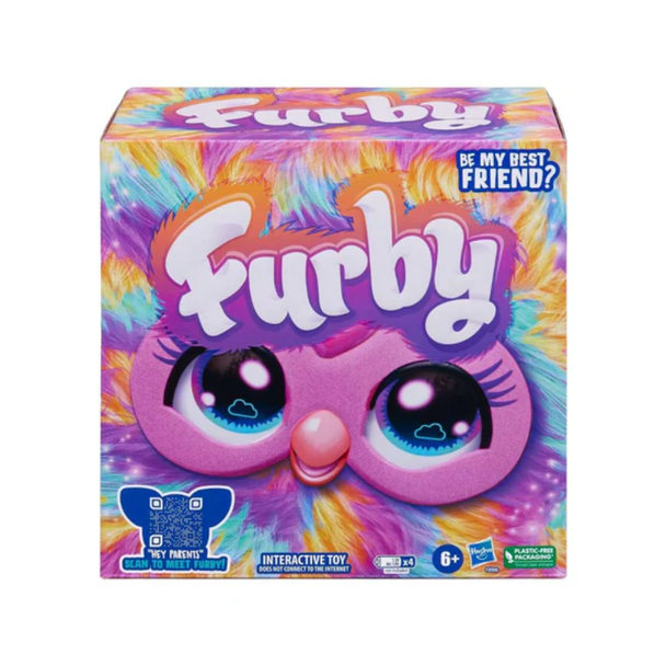 Hasbro Furby Tie Dye Plush | HBFBF8900