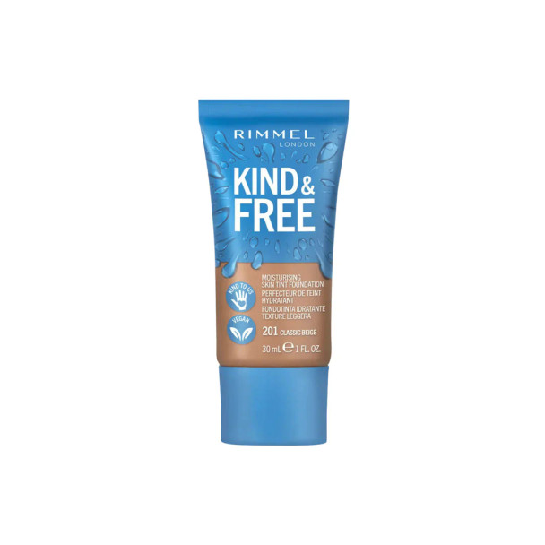 Rimmel Kind & Free Moisturising Skin Tint Foundation - 201 Classic Beige |  260148