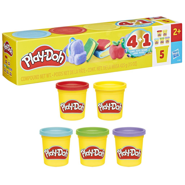 Hasbro Play-Doh Back To School 5-Pack | HBPHG1860