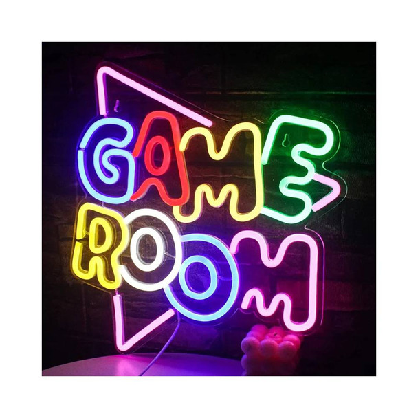 LED Light Neon Sign For Wall Decor 35×32 cm - Game Room