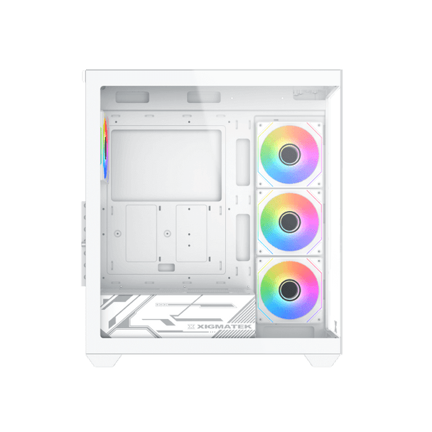 Xigmatek Blast Arctic TG E-ATX Gaming Case - White | EN46360