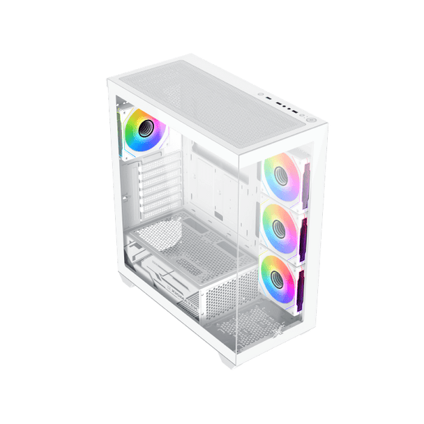 Xigmatek Blast Arctic TG E-ATX Gaming Case - White
 | EN46360