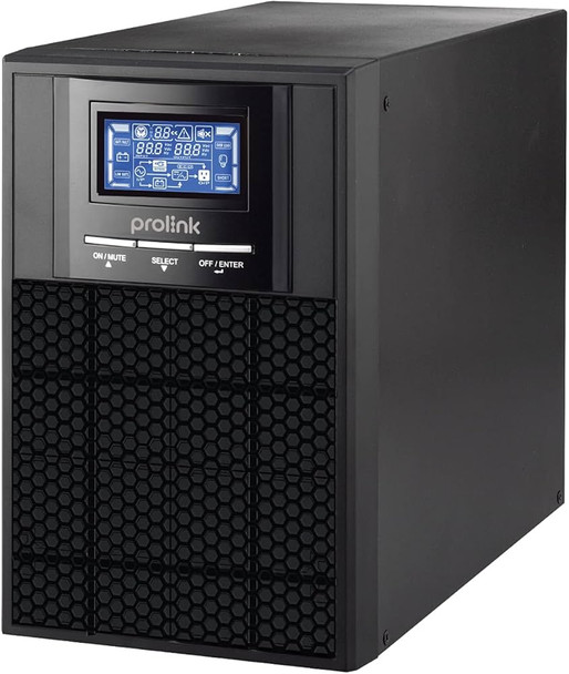 Prolink Online UPS 2KVA Internal Batteries | UPS-PRO902ES-3U
