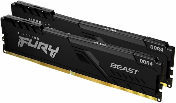 Kingston Fury Beast 32GB (2x 16GB) DDR4-3200Mhz | KF432C16BBK2/32
