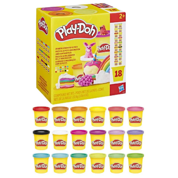 Hasbro Play-Doh Imagine Anything 18-Pack | HBPHG0522
