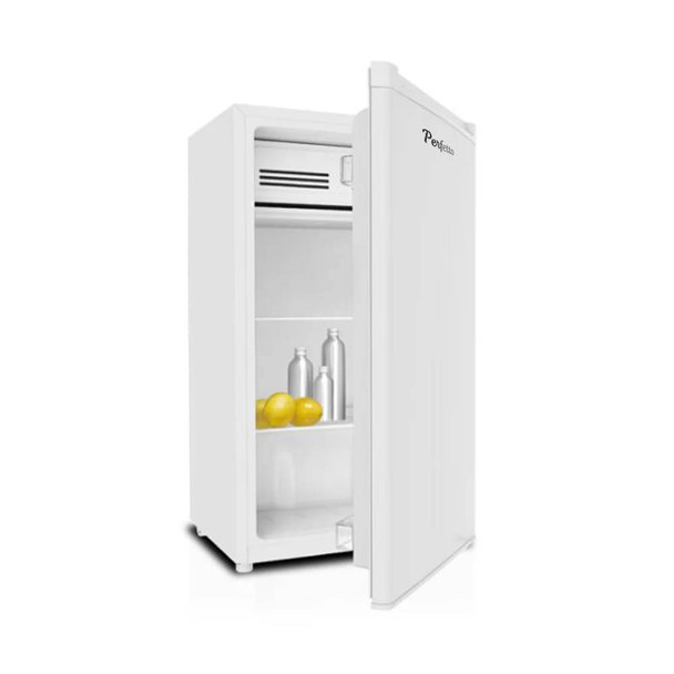 Perfetto 3.2 Cu.Ft Single Door Defrost Refrigerator White with Crisper Drawer & Mechanical Control | PRF1-90WH
