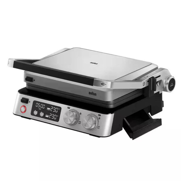 Braun MultiGrill 7 Contact Grill 2000W Stainless Steel 3-in-1 Cooking | BRA-CG7044