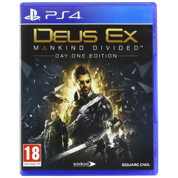 PS4 Deus Ex Man Kind Divided- Day One Edition(DVD)