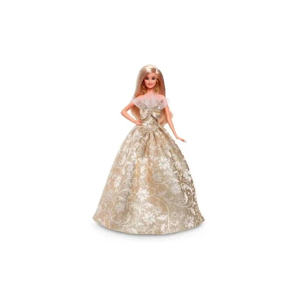 Barbie Holiday 2025 Blonde Collectible Doll with Stand | MTBBJBH95