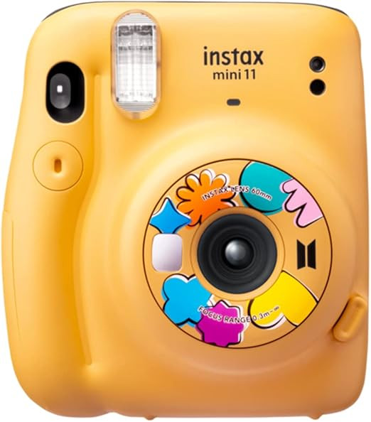 Fujifilm Instax Mini 11 BTS Butter Version Instant Camera - Yellow