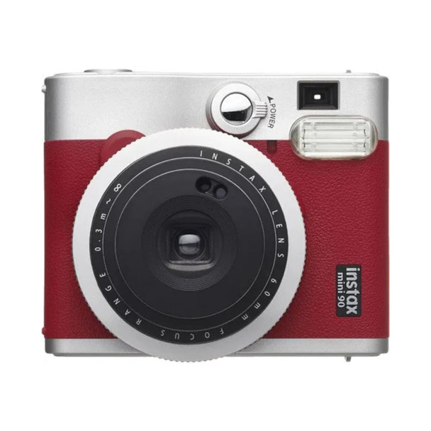 Fujifilm Instax Mini 90 Neo Classic - Instant Camera - Red